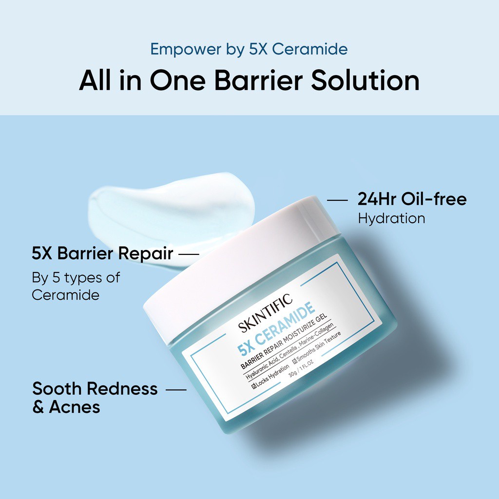 SKINTIFIC 5X CERAMIDE BARRIER REPAIR MOISTURIZE GEL