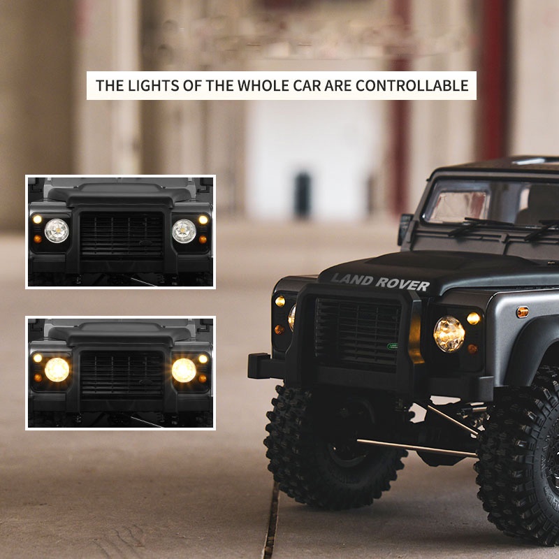 RC Car MN999 MN-999 Mobil Adventure Landrover Defender 1/10 Full Propo
