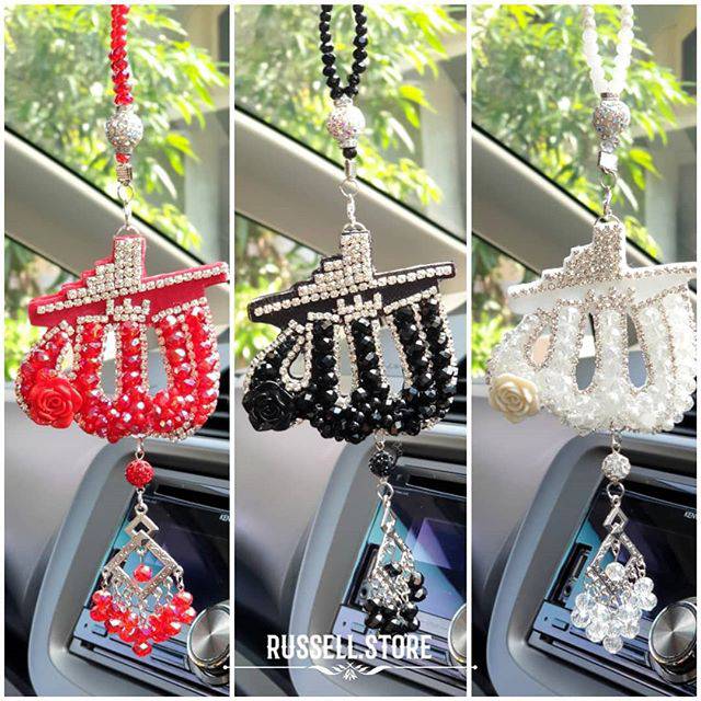 Hiasan Gantungan Spion Mobil Allah