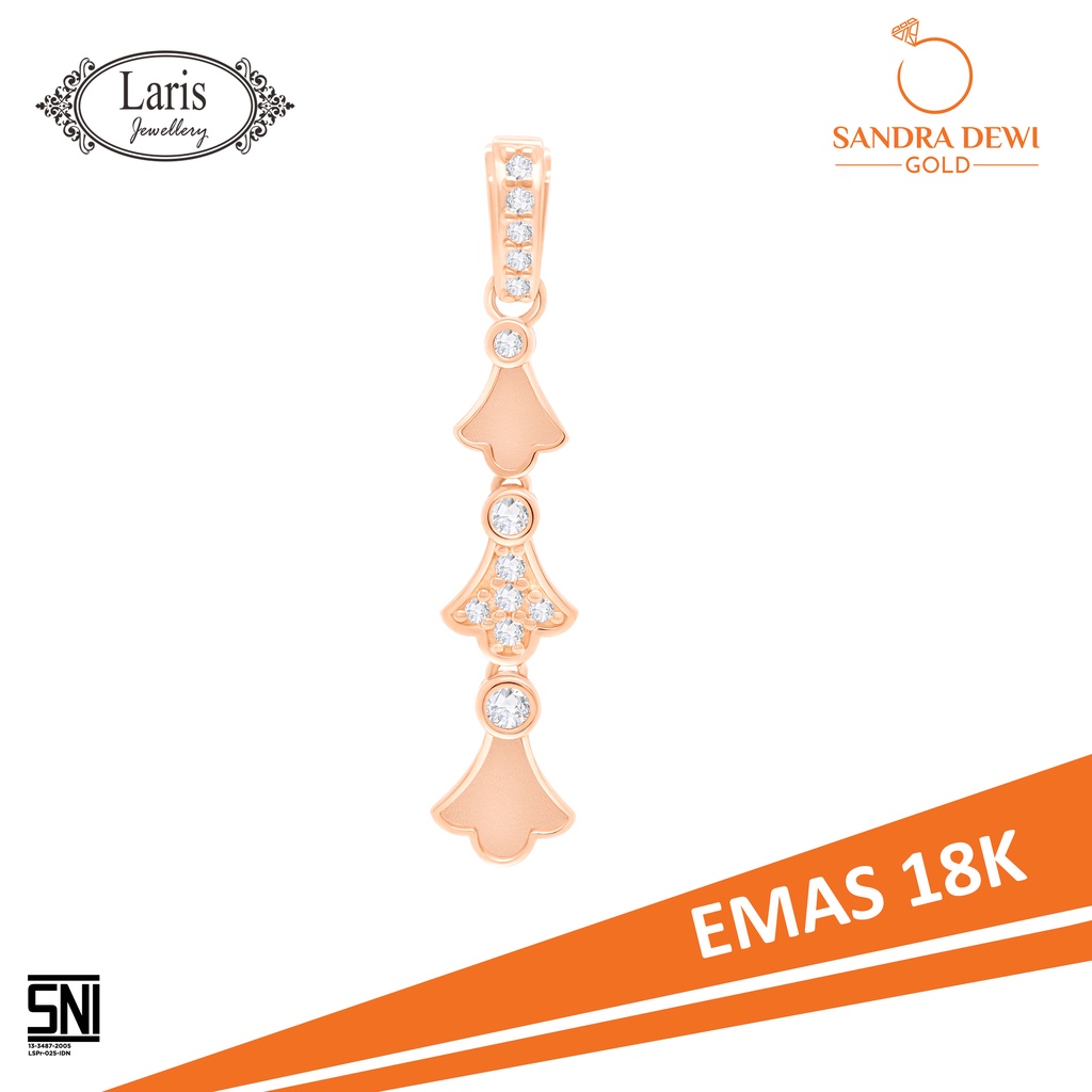 Liontin Victorian Collection Sandra Dewi Gold - Liontin Emas 18k
