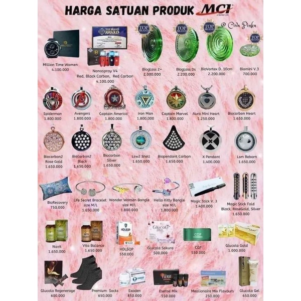 KALUNG PENDANT MCI ORI KALUNG KESEHATAN