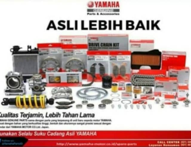 PAKING KNALPOT NMAX AEROX 155 ASLI ORIGINAL YAMAHA BK7 E4613 00