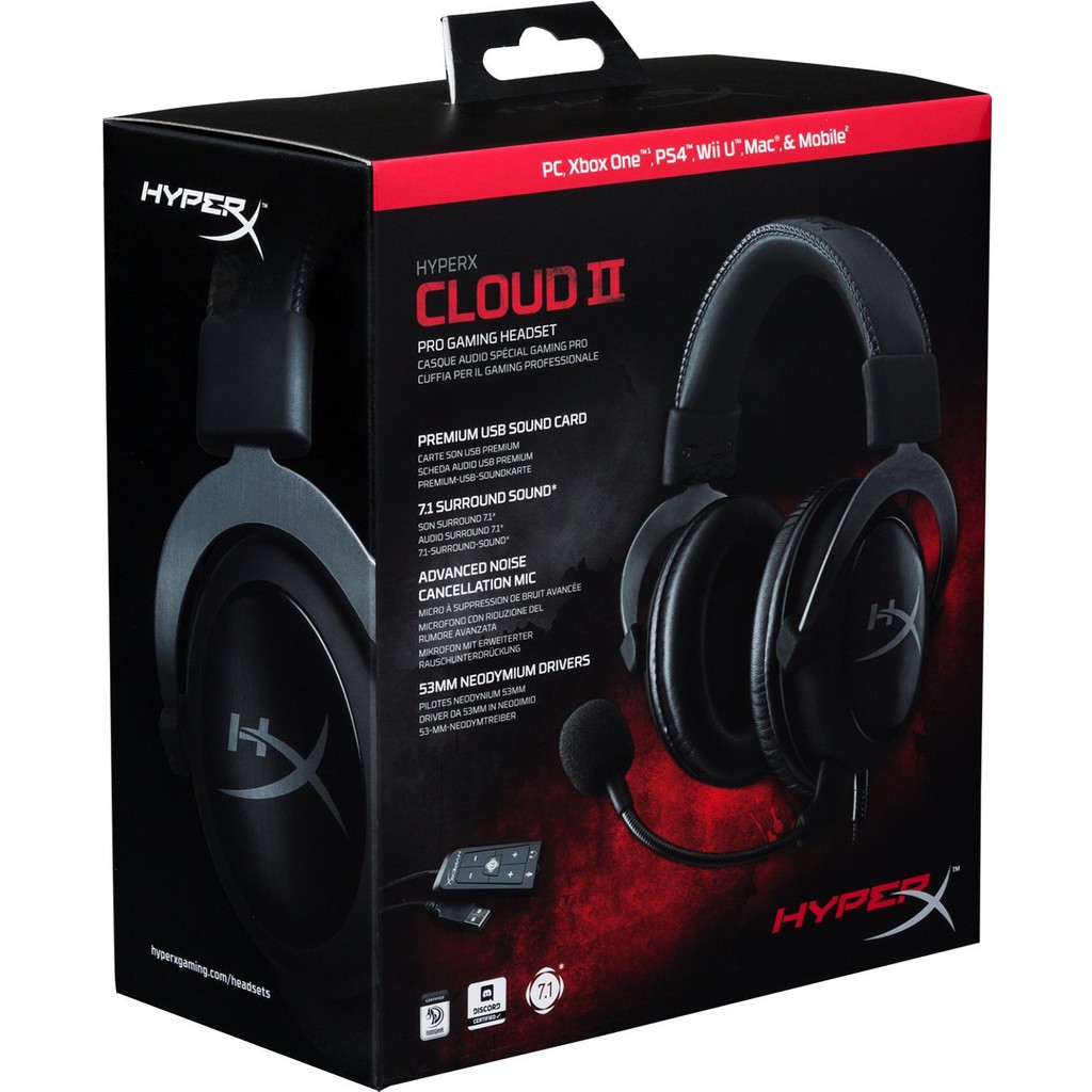 hyperx cloud 2 volume control ps4