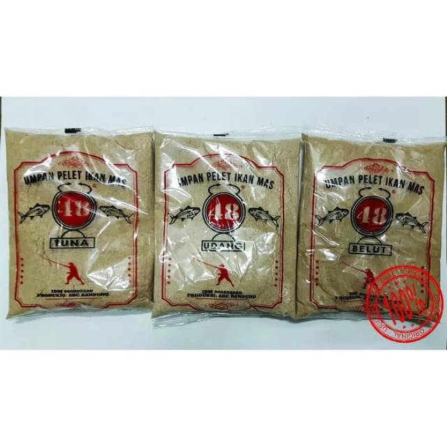 Umpan Pelet Ikan Mas 48