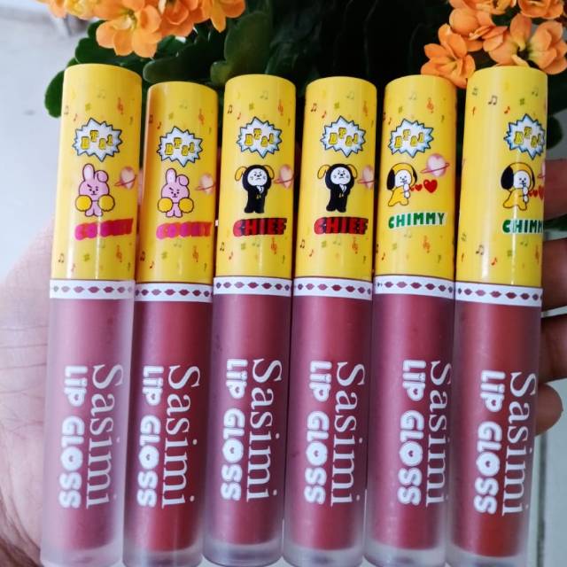 [ ECER ] SASIMI BT21 LIPCREAM NUDE