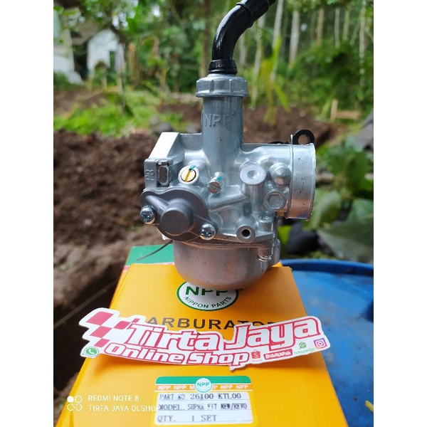 karbu karburator carburator honda supra fit new revo lama merk npp