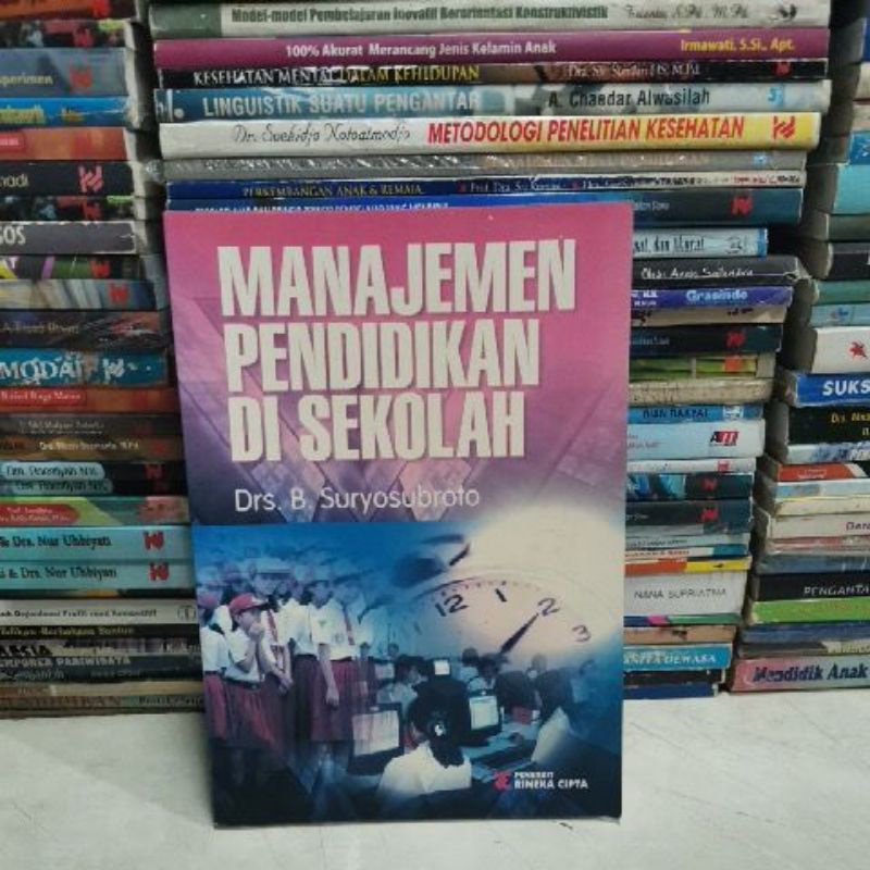 

Manajemen pendidikan di sekolah Drs Suryosubroto