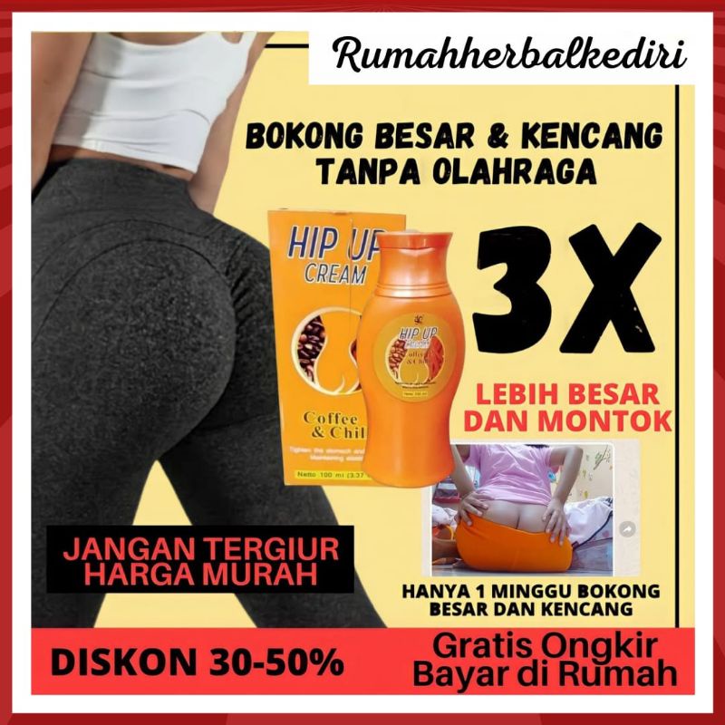 HIP UP CREAM SYB BPOM - PEMBESAR BOKONG - CREAM