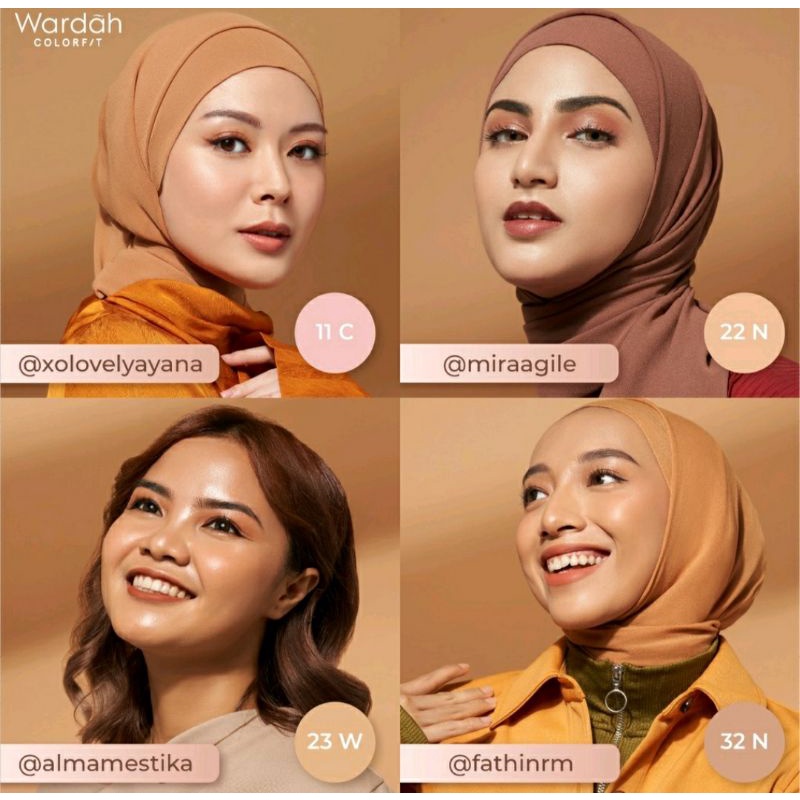 Wardah Colorfit Perfect Glow Cushion 100%Original