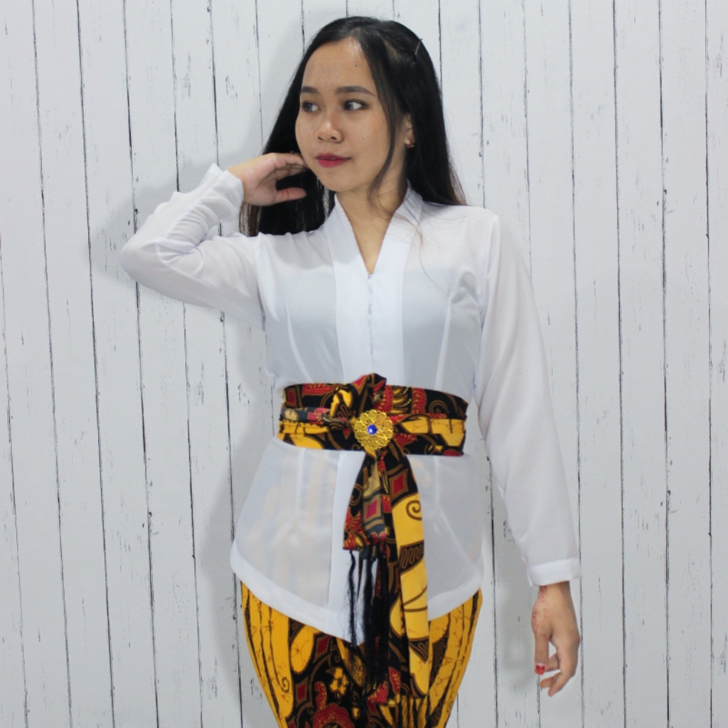 Kebaya Bali / Kebaya Kartini Polos / Kebaya Moscrepe (Soft Collection)