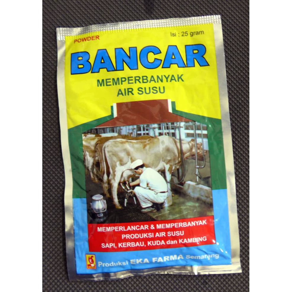 Obat Hewan Ternak Eka Farma Bancar Susu 25gr
