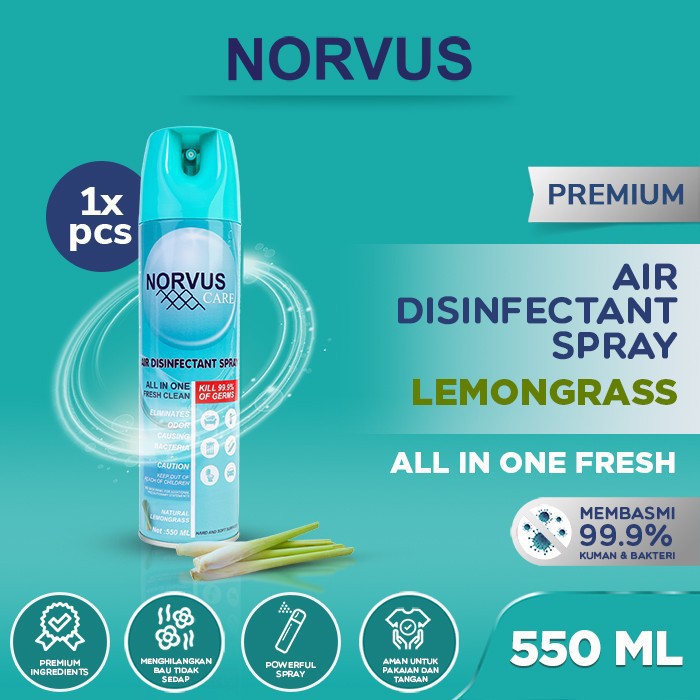 Norvus care disinfectant spray 550 ml.