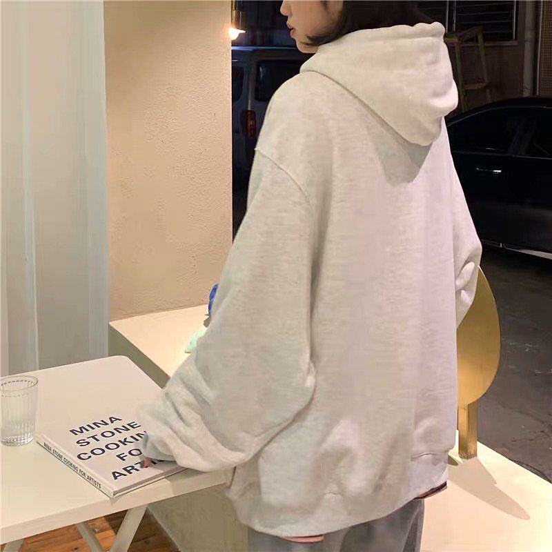 COLECTION HOODIE ZIPER | SWEATER OVERSIZE WANITA KOREAN