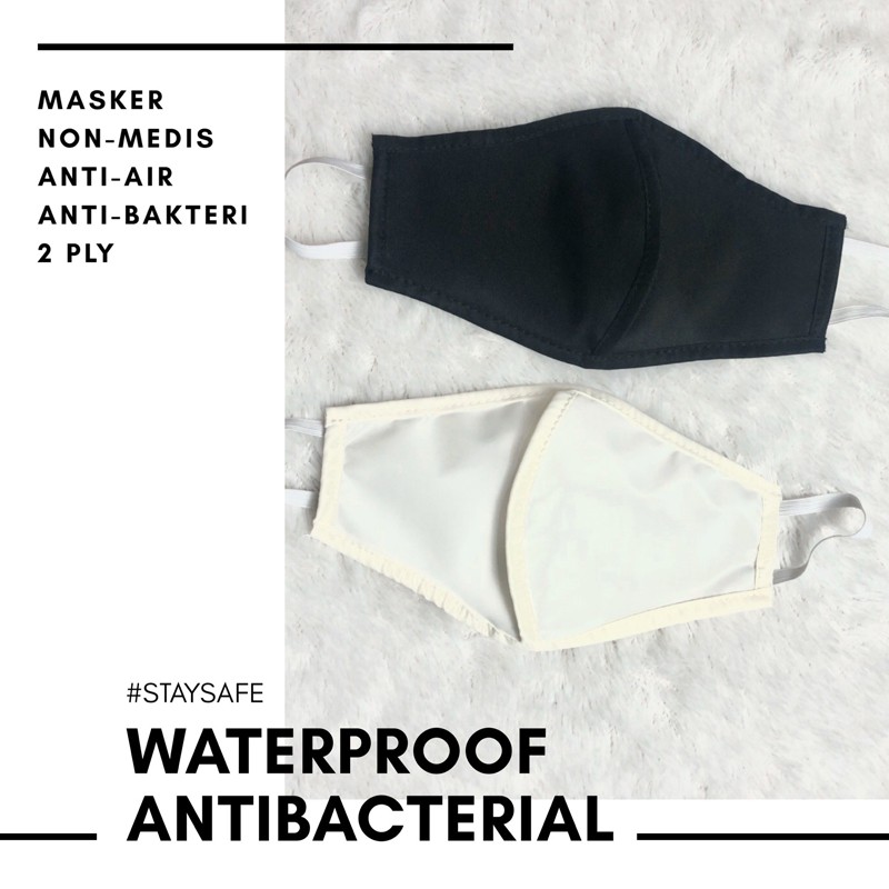 MASKER KAIN / MASKER ANTI BAKTERI WATERPROOF