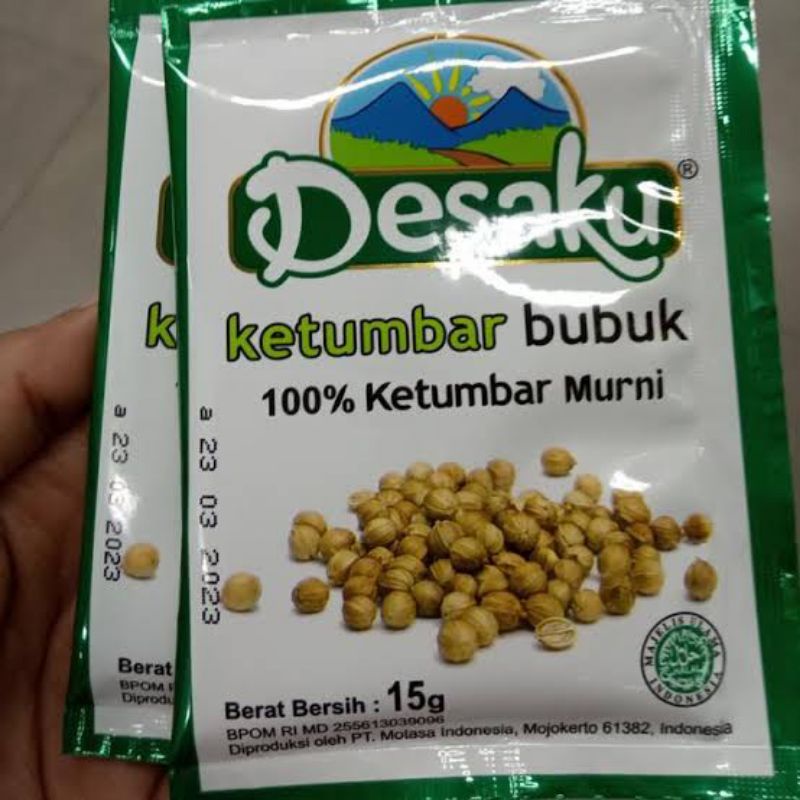 

Desaku kunyit dan ketumbar bubuk