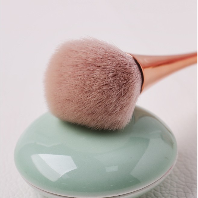 Brush Makeup Besar Powder Brush Kuas Blush On Mermaid Kuas Kosmetik Bedak Kuas Loose Powder Kabuki