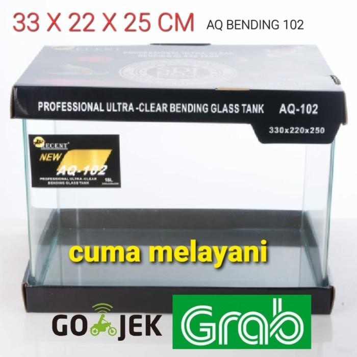 Aquarium Aquarium Bending 102 18Liter Akuarium Bending 102 Aquarium Mini