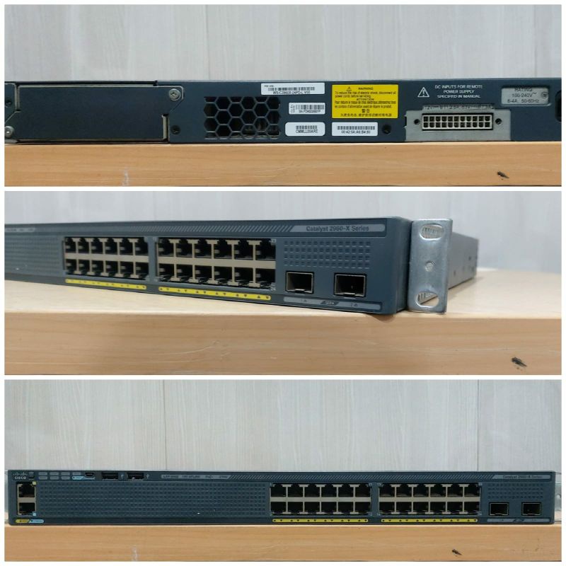 Cisco Catalyst 2960-X Series Switch WS-C2960X-24PD-L PoE