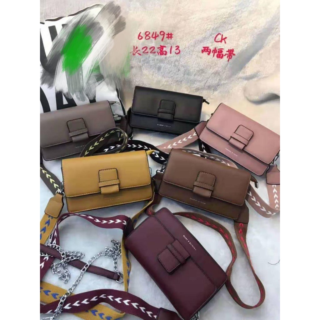 Tas slempang wanita murah branded Import terbaru bisa slempang dan tenteng Merk CK