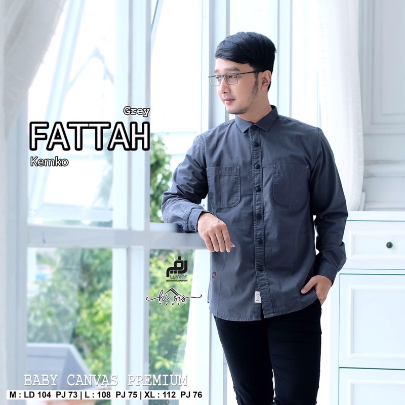 KEMEJA KEMKO PRIA HILMI GHAFA FATTAH BY HI SIS HOUSE