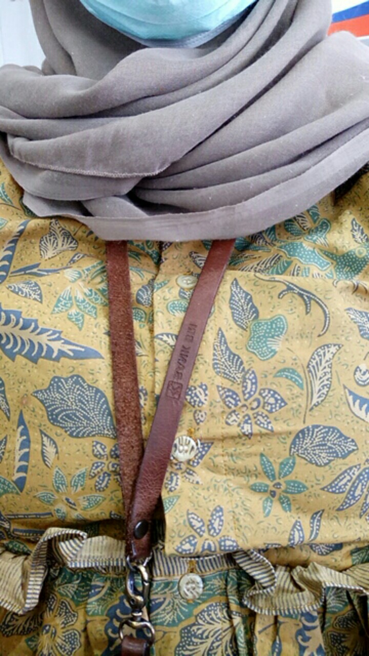 Audry Batik - Gendis Blouse Batik Wanita Cantik Katun Murah Kantor Kerja Elegan Krem Coklat Kuning