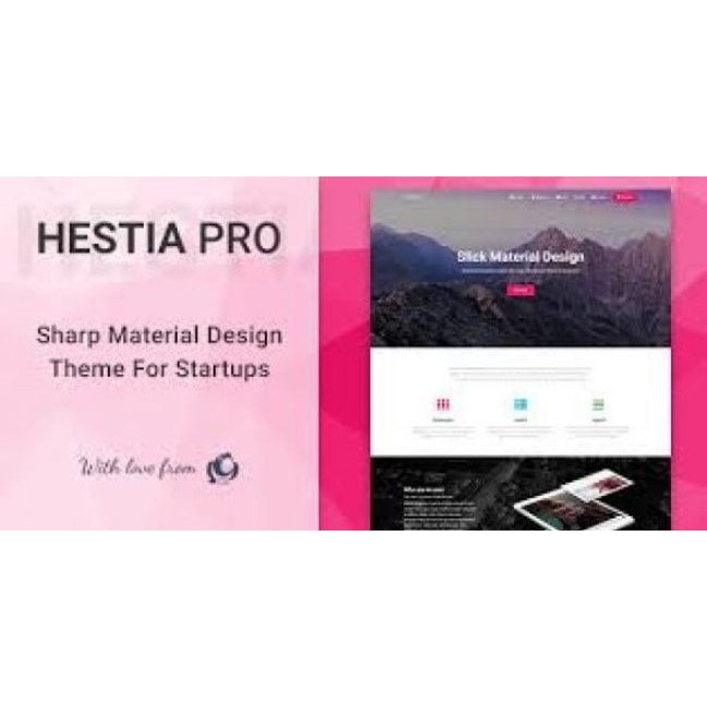 WEBKIT - Hestia Pro  Modern Material Design Theme MURAH