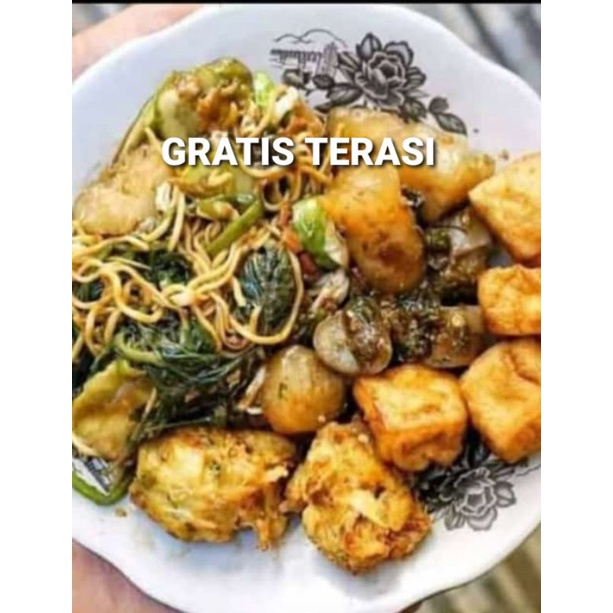 

Rujak Gamel ENAK GRATIS terasi Khas Cirebon khusus Gojek Grab