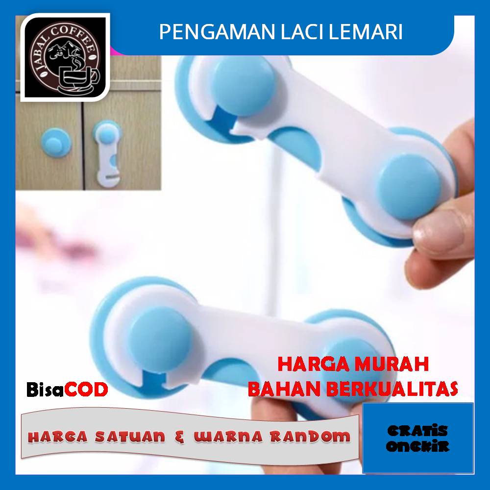 Pengaman Laci Lemari / Pengait Pintu Perabotan Dari Baby / Pengunci Laci Pengaman Lemari Pengait Kode 016