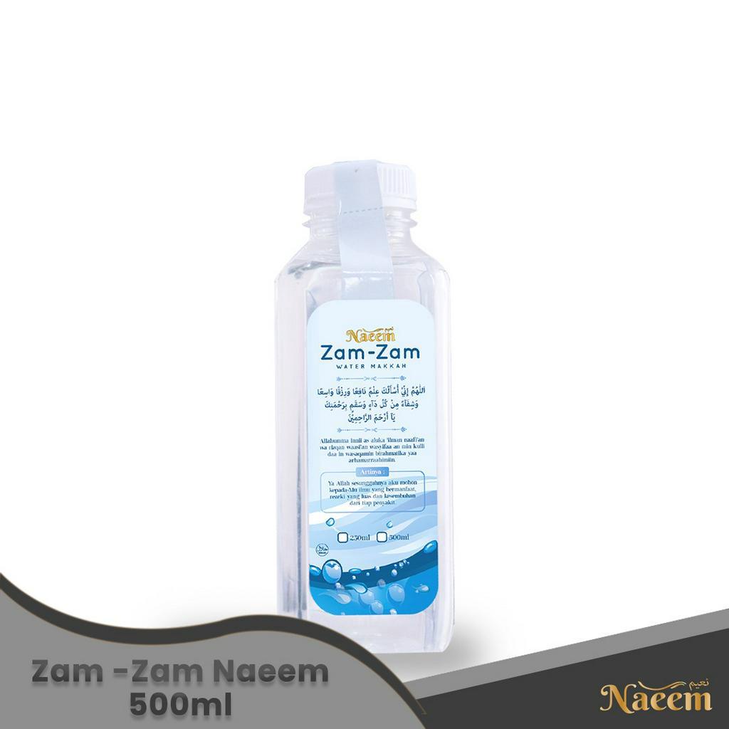 

AIR ZAM-ZAM NAEEM 500ml ZamZam ASLI BERKUALITAS| Oleh Oleh Haji