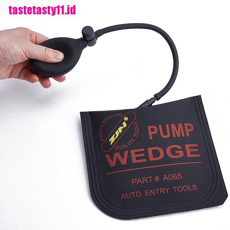 (Taty) 3pcs Pompa Wedge Untuk Membuka / Reparasi Penyok Body Mobil