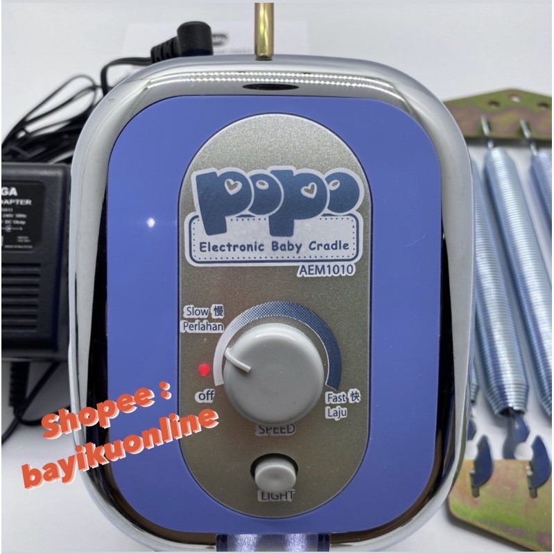 HARGA GROSIR AYUNAN ELEKTIK BAYI POPO + LAMPU LED AYUN LISTRIK