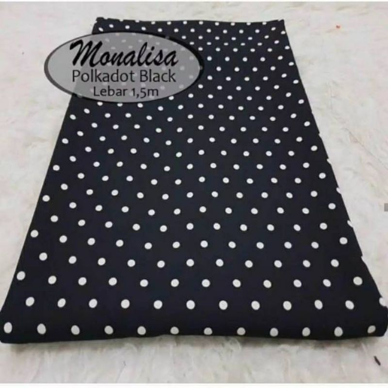 Kain Wolfis Monalisa Polkadot Black