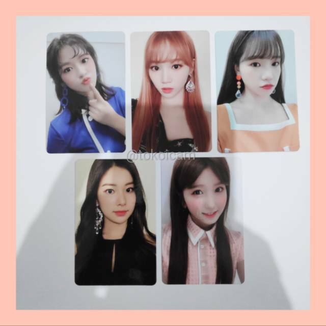 OFFICIAL PHOTOCARD IZ*ONE  HEART*IZ VIOLETA SAPPIRE YUJIN HITOMI YURI CHAEWON HYEWON IZONE HEARTIZ