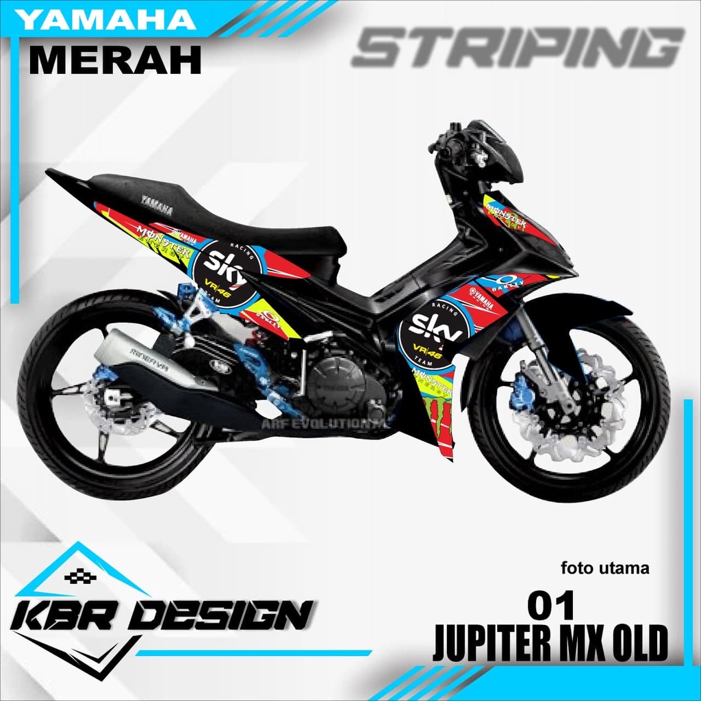 (COD) Striping Jupiter Mx Old / Striping Mx Lama / Sticker Jupiter Mx / Striping Mx Old 01