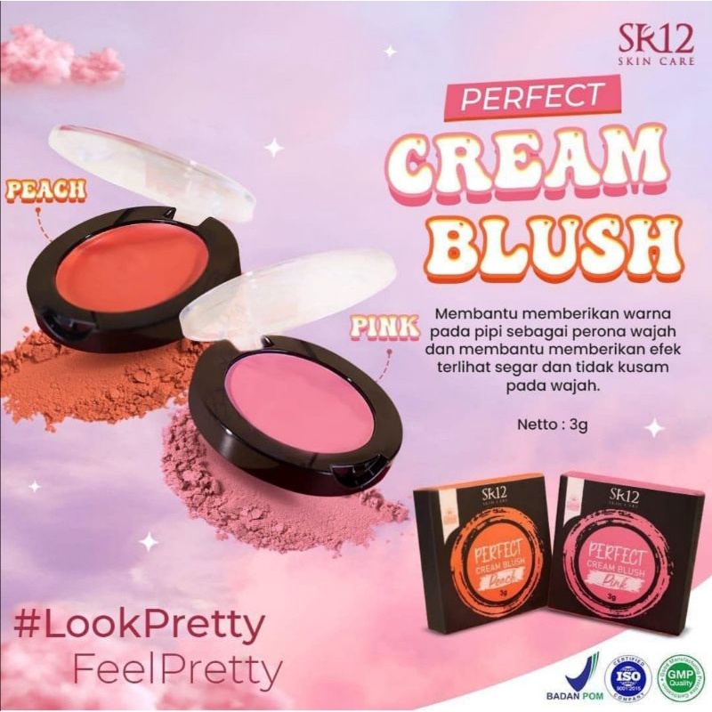 Perfect Cream Blush SR12 | Blush on SR12