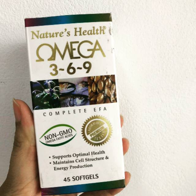 Nature's health omega 3 6 9