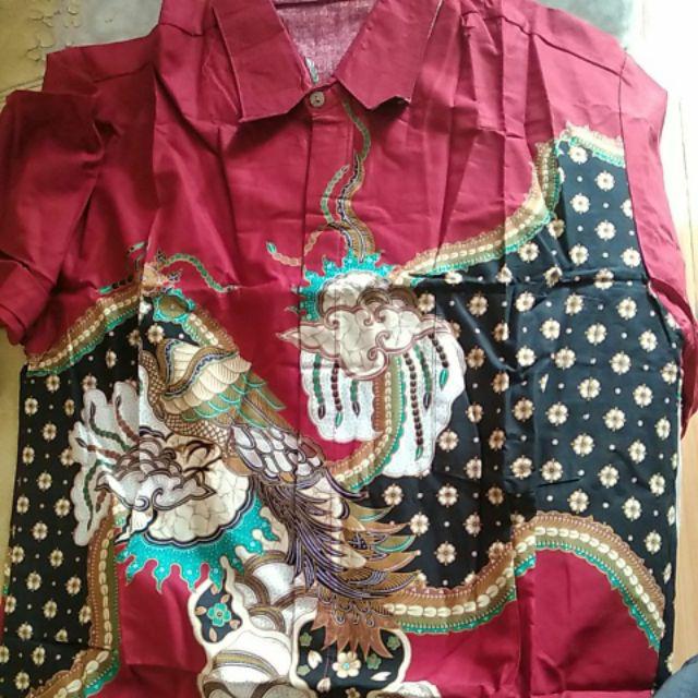 Hem Batik Solo Katun Halus Pola Hong Naga Batik Pekalongan