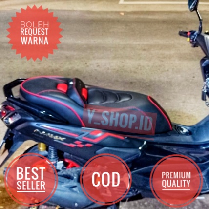 Custom Kulit Jok Motor Yamaha Nmax Old New 2022 2023 Terbaru Modif Eropa MBtech Original
