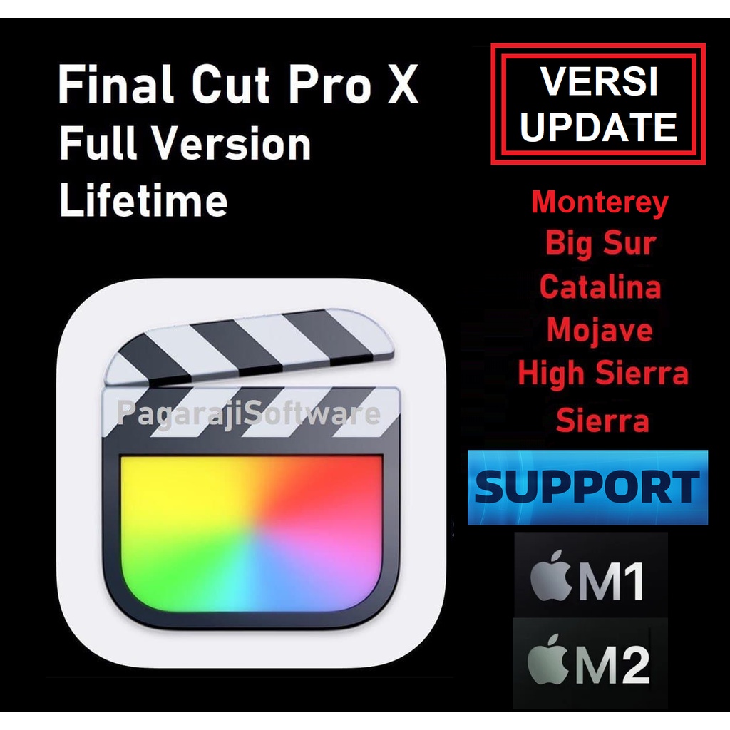 Final Cut Pro + Paket Full Version Lifetime