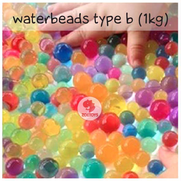 Zoetoys Waterbeads 1kg / hydrogel kiloan / water beads | edutoys | mainan edukasi sensory toy grosir