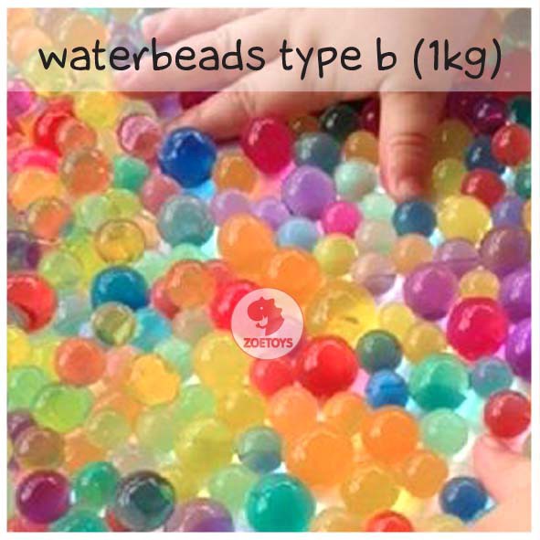 Zoetoys Waterbeads 1kg / hydrogel kiloan / water beads | edutoys | mainan edukasi sensory toy grosir