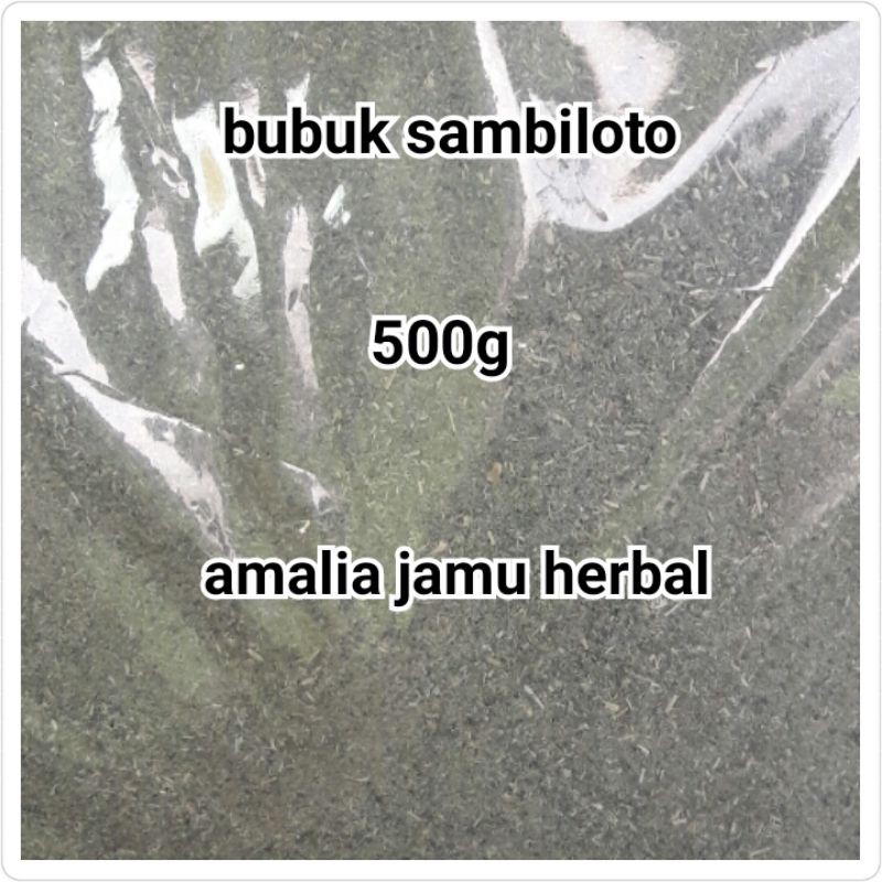 

Herbal bubuk serbuk sambiloto / herbs powder the creat 500gram