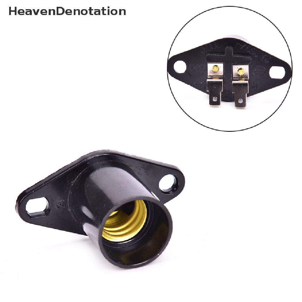 (Heavendenotation) 1pc Fitting Lampu E14 250v 2a Untuk Microwave / Oven