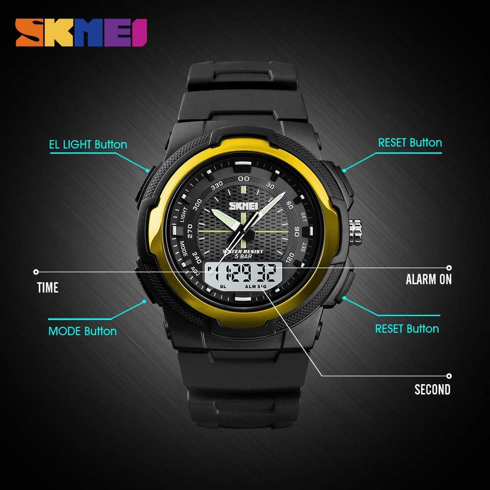 SKMEI Jam Tangan Analog Digital Pria - 1454