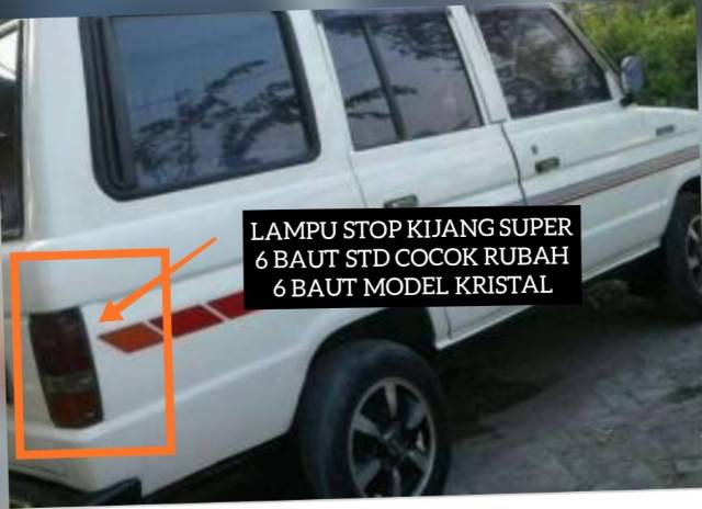 Lampu stop stoplamp kijang super kristal