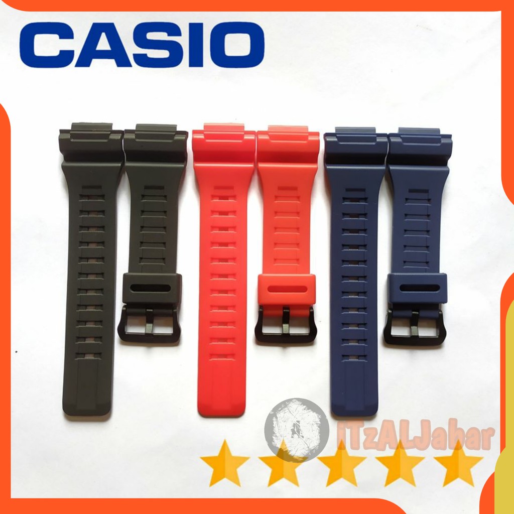 Tali jam tangan Casio AQS810 Rubber strap Tali jam Casio AQ S810