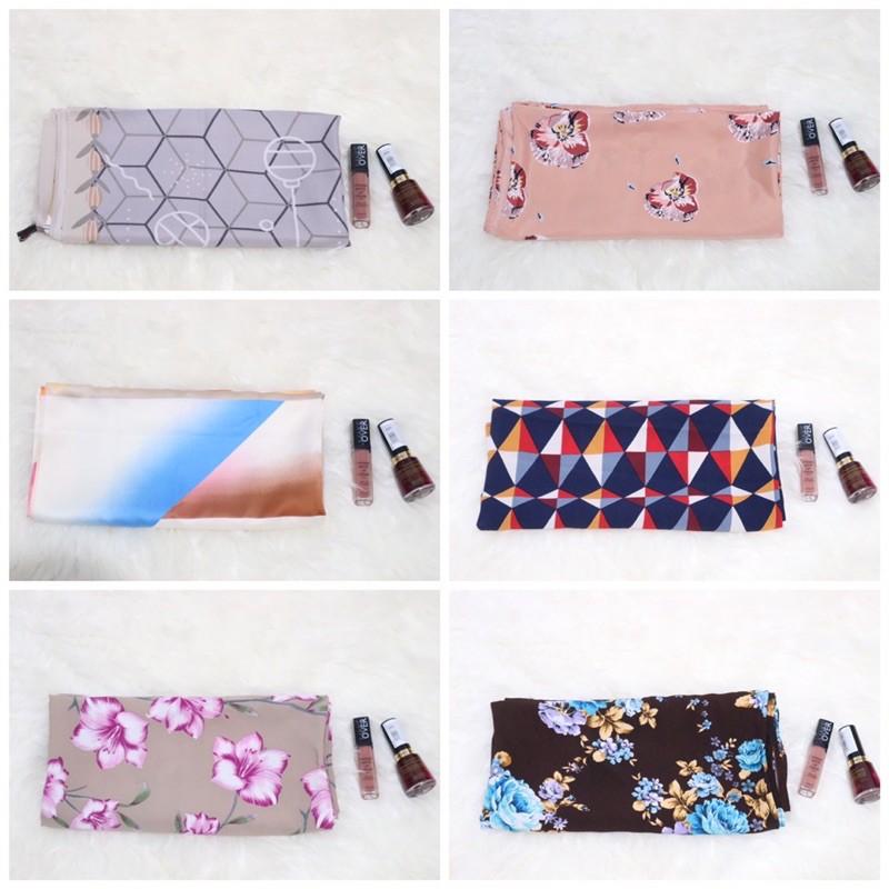 Segi empat satin/wolfis motif