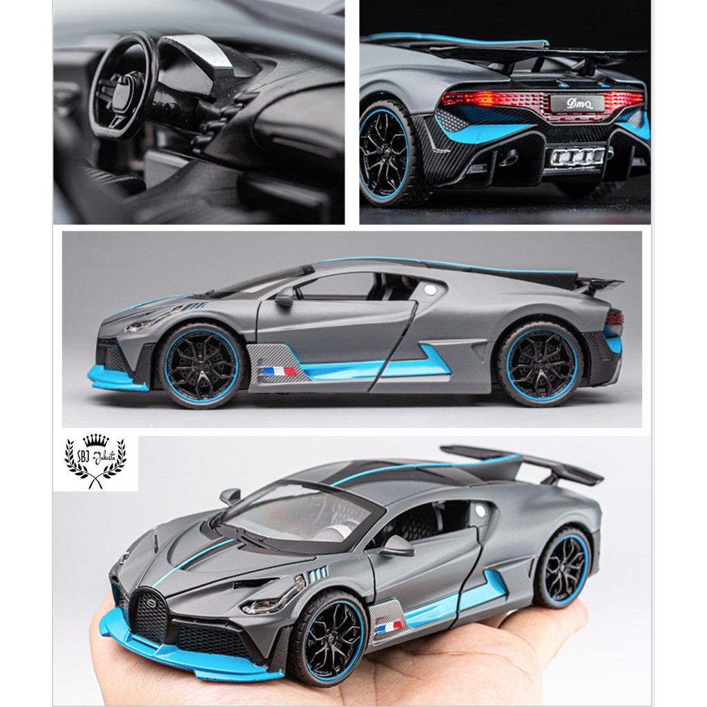 Diecast Miniatur Mobil BUGATTI DIVO Metal Collection Series skala 1:32