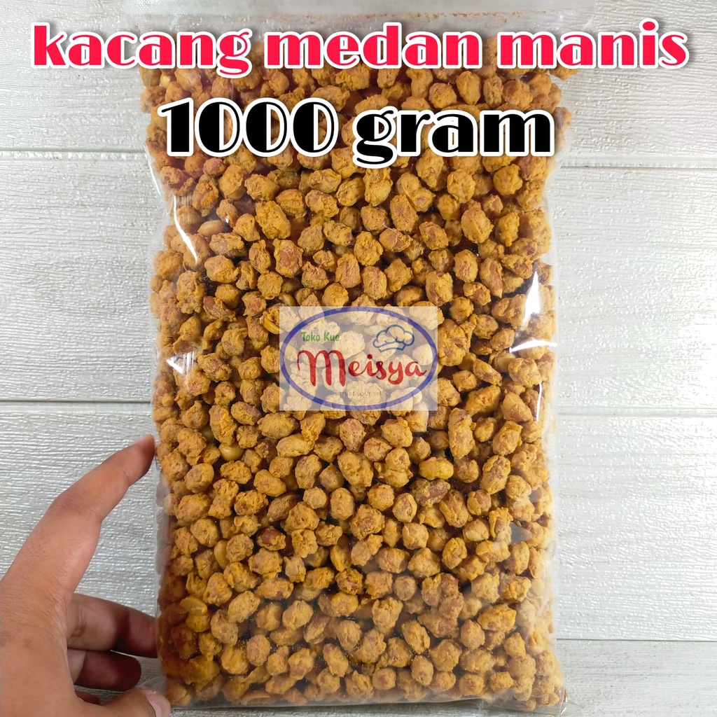 

Kacang Medan Varian Gurih Manis 1000Grm