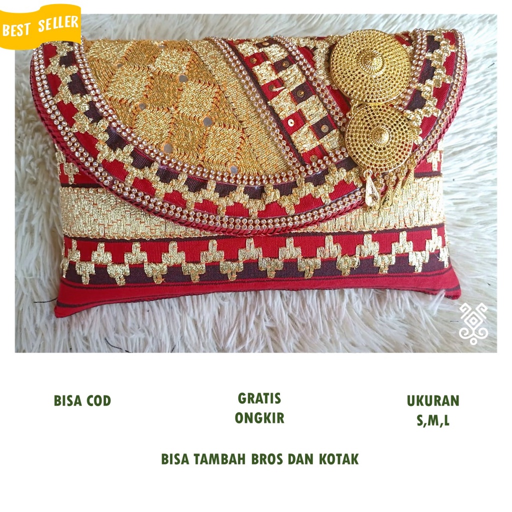 LAMPUNG ETHNICA OFFICIAL - CLUTCH TAPIS LAMPUNG / TAS TAPIS LAMPUNG - TAS WANITA TAPIS LAMPUNG - CLU